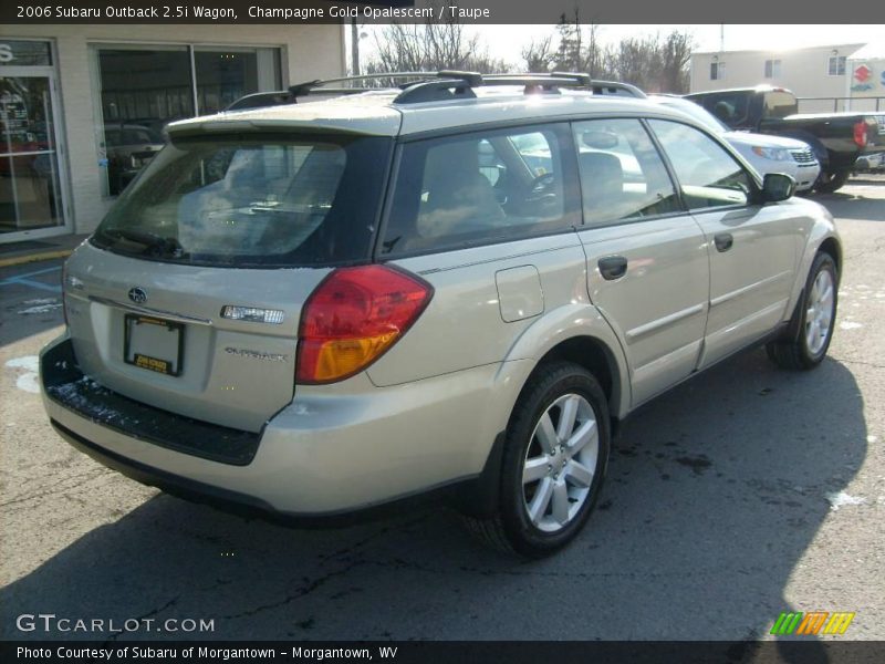 Champagne Gold Opalescent / Taupe 2006 Subaru Outback 2.5i Wagon