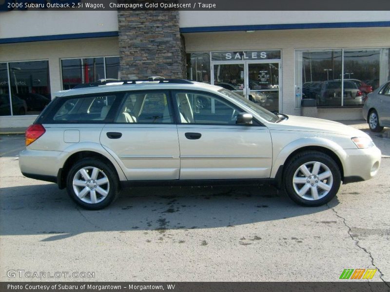 Champagne Gold Opalescent / Taupe 2006 Subaru Outback 2.5i Wagon