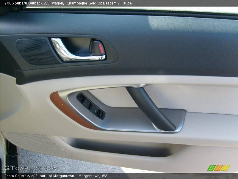 Champagne Gold Opalescent / Taupe 2006 Subaru Outback 2.5i Wagon