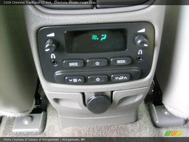 Graystone Metallic / Light Gray 2008 Chevrolet TrailBlazer LT 4x4