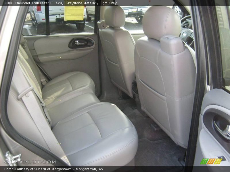 Graystone Metallic / Light Gray 2008 Chevrolet TrailBlazer LT 4x4