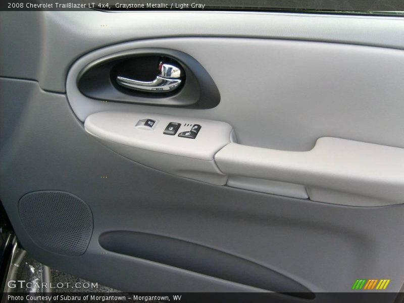 Graystone Metallic / Light Gray 2008 Chevrolet TrailBlazer LT 4x4
