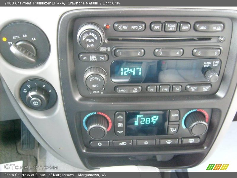 Graystone Metallic / Light Gray 2008 Chevrolet TrailBlazer LT 4x4