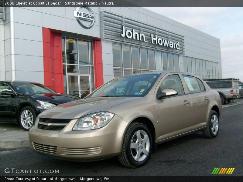 Sandstone Metallic / Neutral 2008 Chevrolet Cobalt LT Sedan