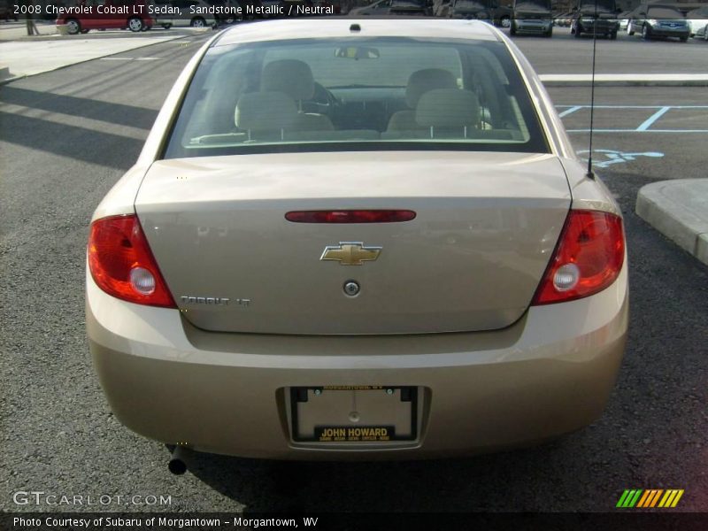 Sandstone Metallic / Neutral 2008 Chevrolet Cobalt LT Sedan