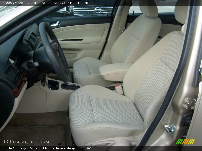 Sandstone Metallic / Neutral 2008 Chevrolet Cobalt LT Sedan
