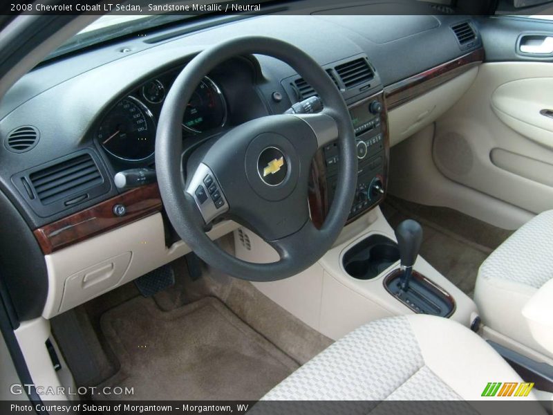Sandstone Metallic / Neutral 2008 Chevrolet Cobalt LT Sedan