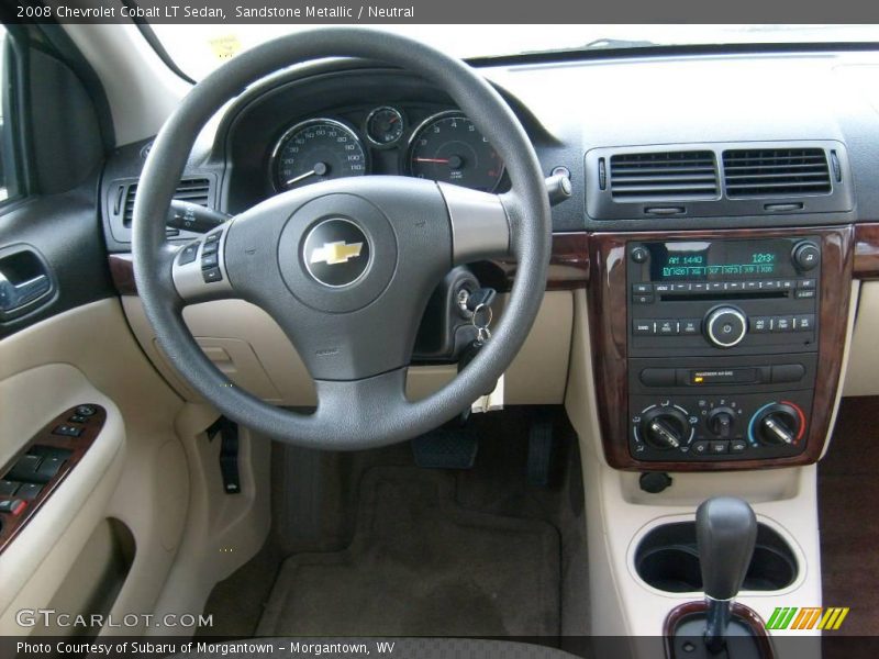 Sandstone Metallic / Neutral 2008 Chevrolet Cobalt LT Sedan