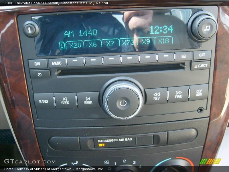 Sandstone Metallic / Neutral 2008 Chevrolet Cobalt LT Sedan