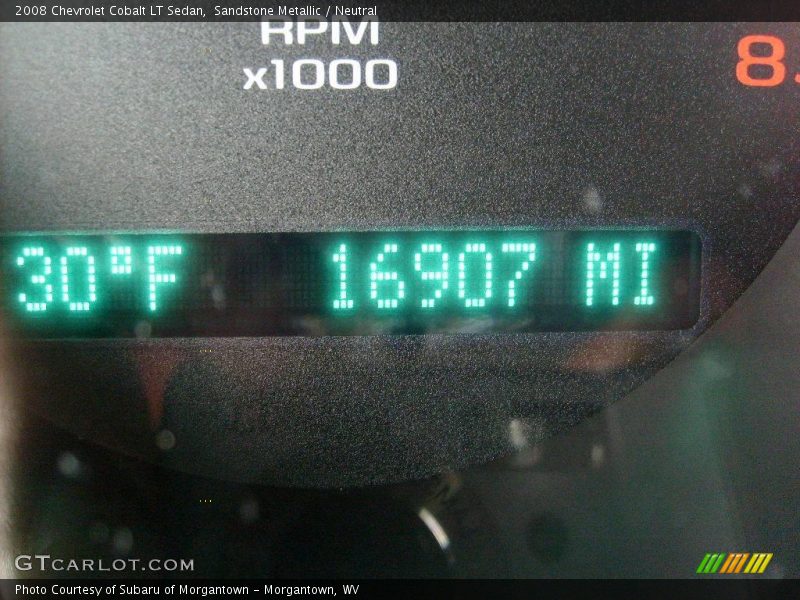 Sandstone Metallic / Neutral 2008 Chevrolet Cobalt LT Sedan