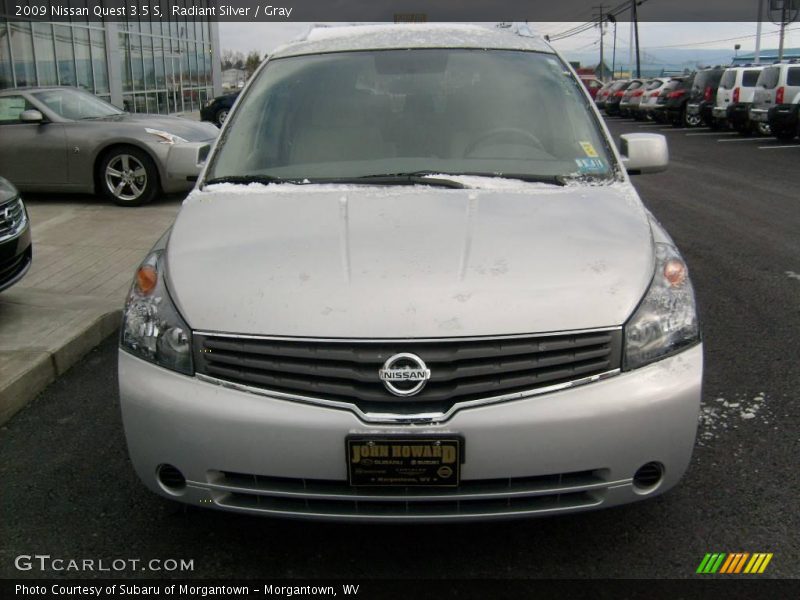 Radiant Silver / Gray 2009 Nissan Quest 3.5 S