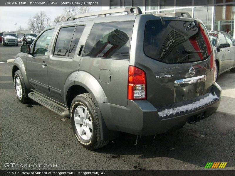 Storm Gray / Graphite 2009 Nissan Pathfinder SE 4x4