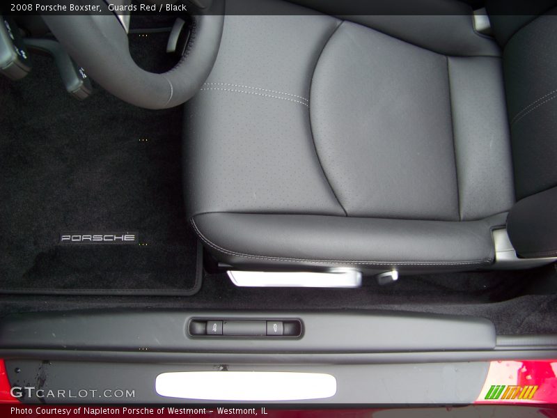 Guards Red / Black 2008 Porsche Boxster