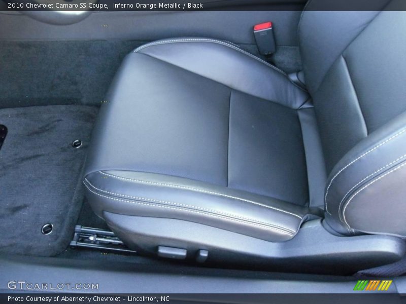 Inferno Orange Metallic / Black 2010 Chevrolet Camaro SS Coupe