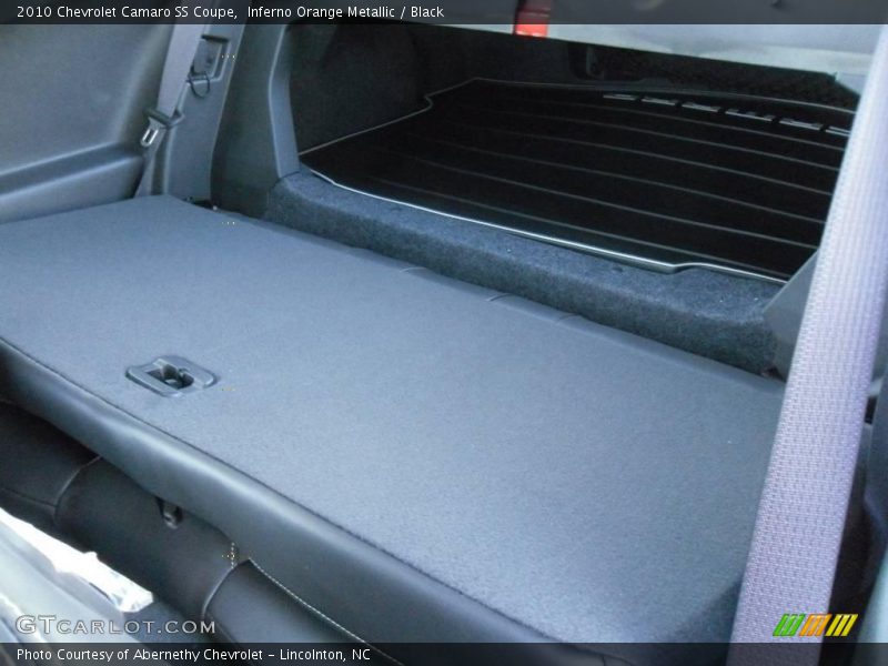 Inferno Orange Metallic / Black 2010 Chevrolet Camaro SS Coupe