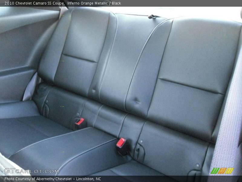 Inferno Orange Metallic / Black 2010 Chevrolet Camaro SS Coupe