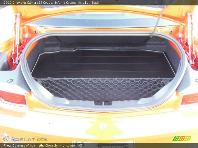 Inferno Orange Metallic / Black 2010 Chevrolet Camaro SS Coupe