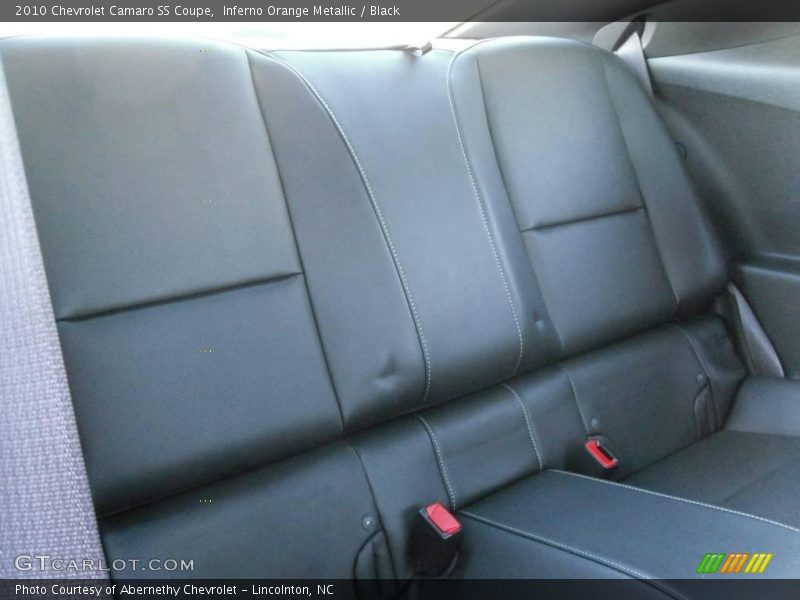 Inferno Orange Metallic / Black 2010 Chevrolet Camaro SS Coupe