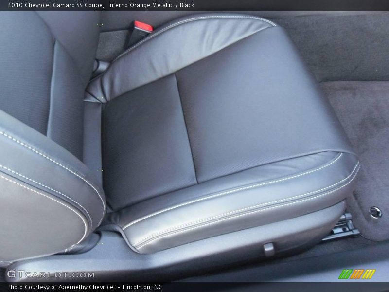 Inferno Orange Metallic / Black 2010 Chevrolet Camaro SS Coupe