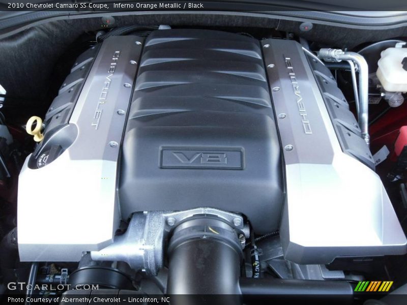 Inferno Orange Metallic / Black 2010 Chevrolet Camaro SS Coupe