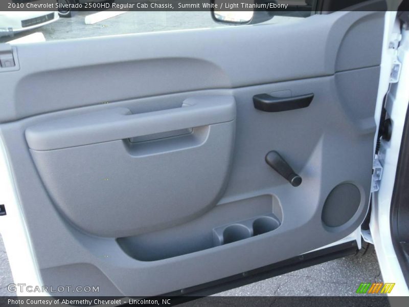 Summit White / Light Titanium/Ebony 2010 Chevrolet Silverado 2500HD Regular Cab Chassis