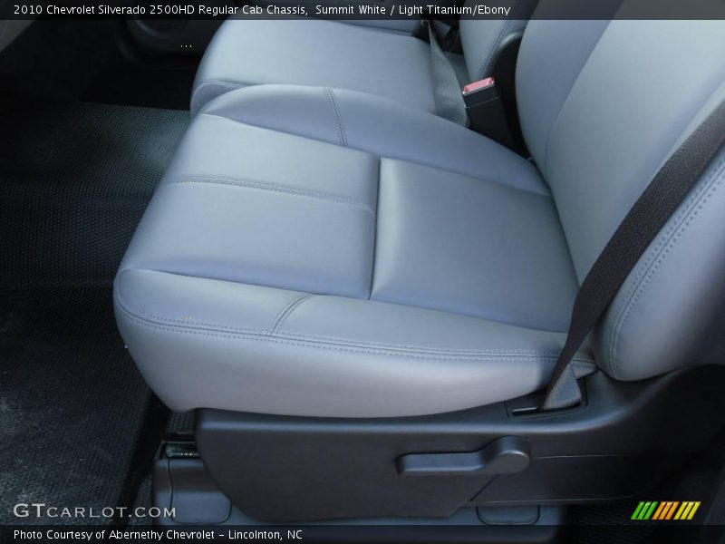 Summit White / Light Titanium/Ebony 2010 Chevrolet Silverado 2500HD Regular Cab Chassis