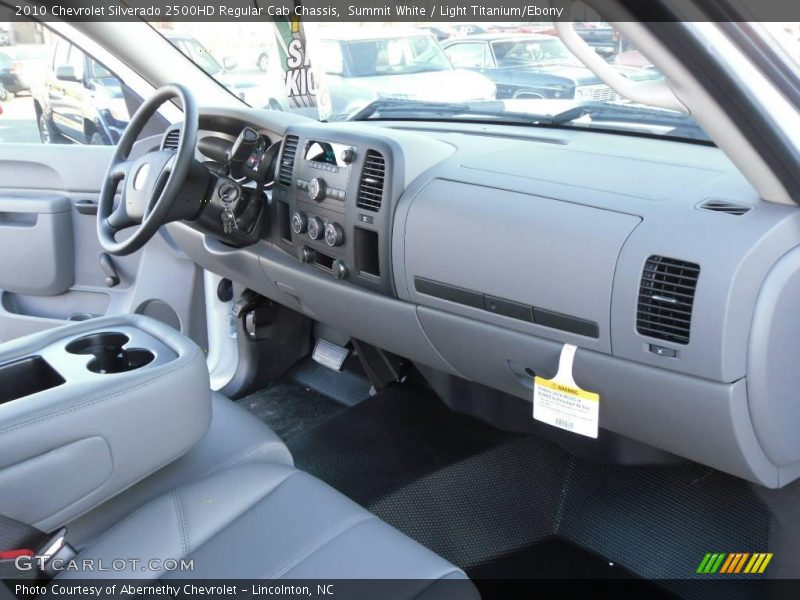 Summit White / Light Titanium/Ebony 2010 Chevrolet Silverado 2500HD Regular Cab Chassis