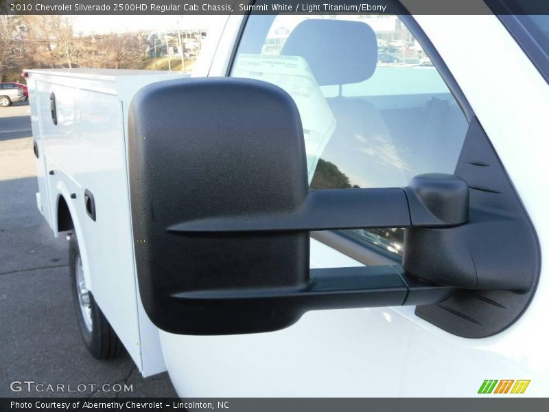 Summit White / Light Titanium/Ebony 2010 Chevrolet Silverado 2500HD Regular Cab Chassis