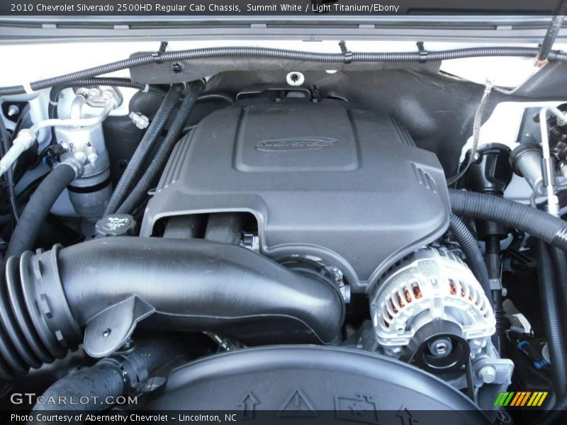 Summit White / Light Titanium/Ebony 2010 Chevrolet Silverado 2500HD Regular Cab Chassis