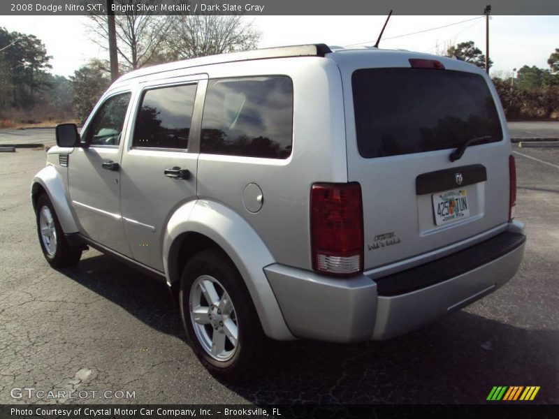 Bright Silver Metallic / Dark Slate Gray 2008 Dodge Nitro SXT