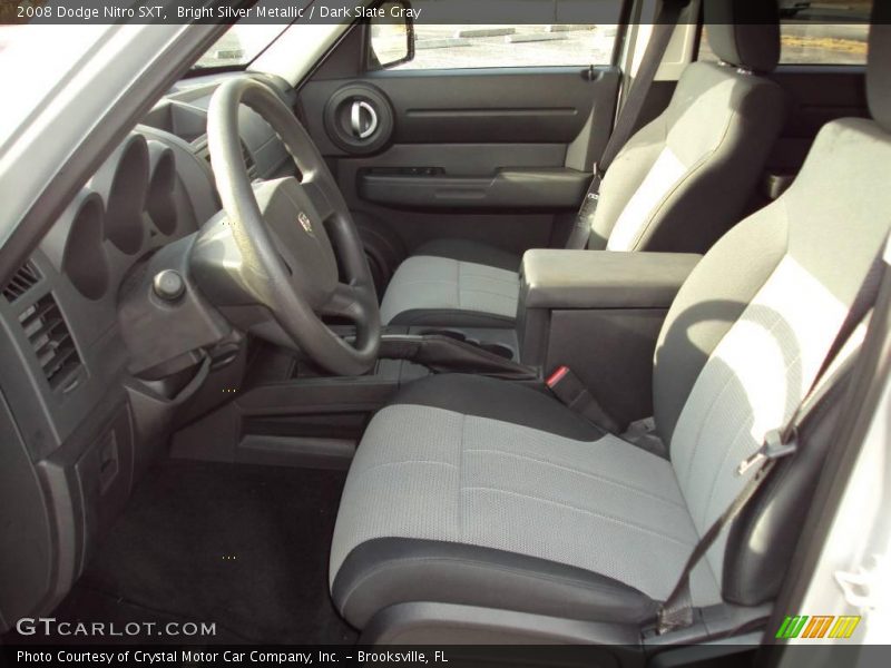 Bright Silver Metallic / Dark Slate Gray 2008 Dodge Nitro SXT