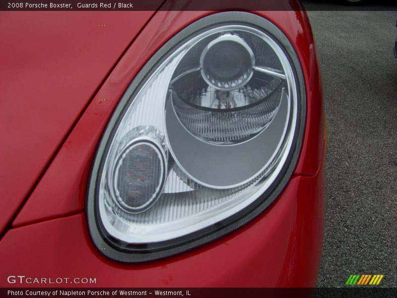 Guards Red / Black 2008 Porsche Boxster