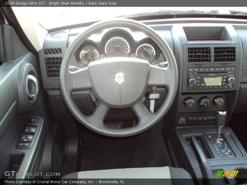 Bright Silver Metallic / Dark Slate Gray 2008 Dodge Nitro SXT