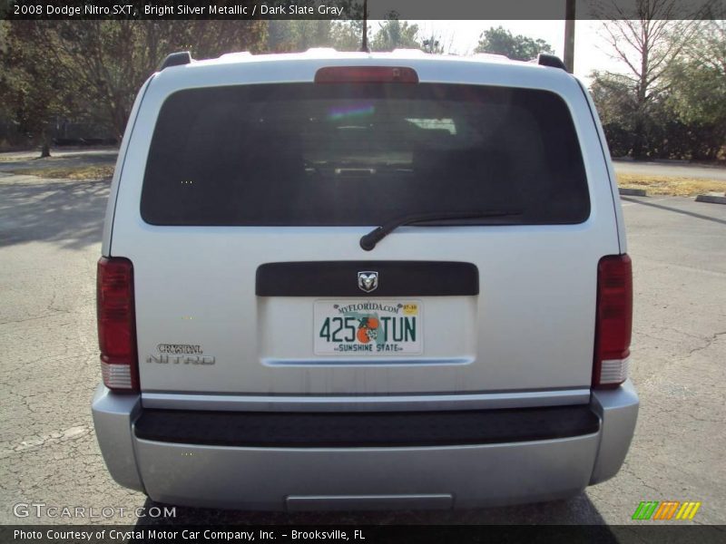Bright Silver Metallic / Dark Slate Gray 2008 Dodge Nitro SXT