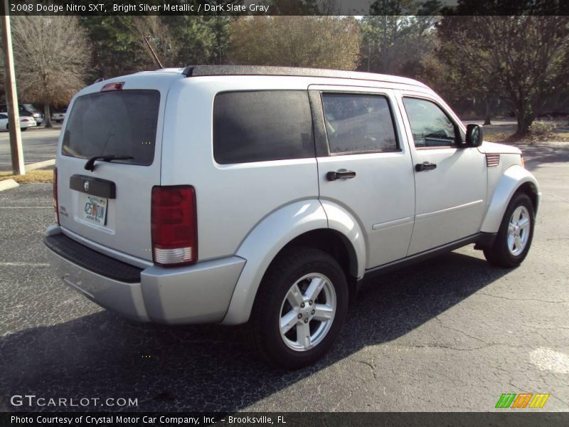 Bright Silver Metallic / Dark Slate Gray 2008 Dodge Nitro SXT