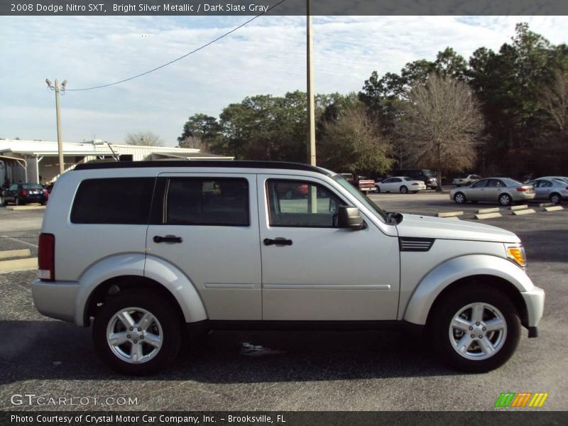 Bright Silver Metallic / Dark Slate Gray 2008 Dodge Nitro SXT