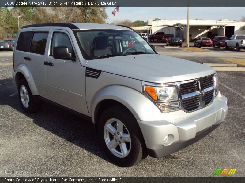 Bright Silver Metallic / Dark Slate Gray 2008 Dodge Nitro SXT