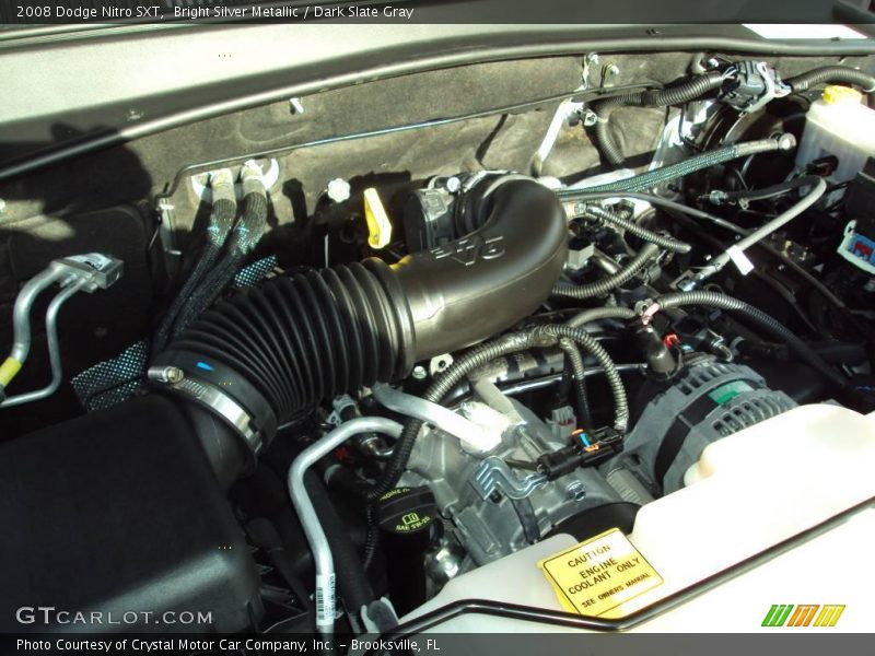 Bright Silver Metallic / Dark Slate Gray 2008 Dodge Nitro SXT