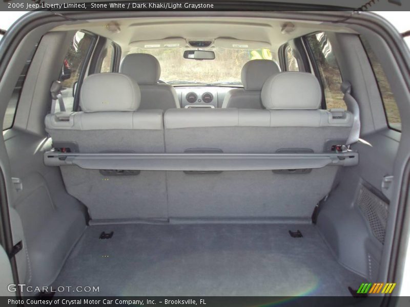 Stone White / Dark Khaki/Light Graystone 2006 Jeep Liberty Limited