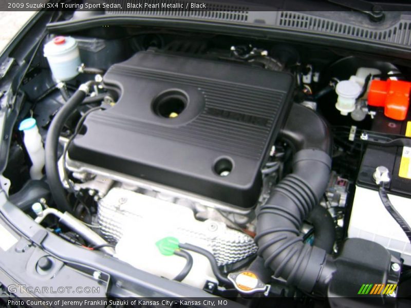 Black Pearl Metallic / Black 2009 Suzuki SX4 Touring Sport Sedan