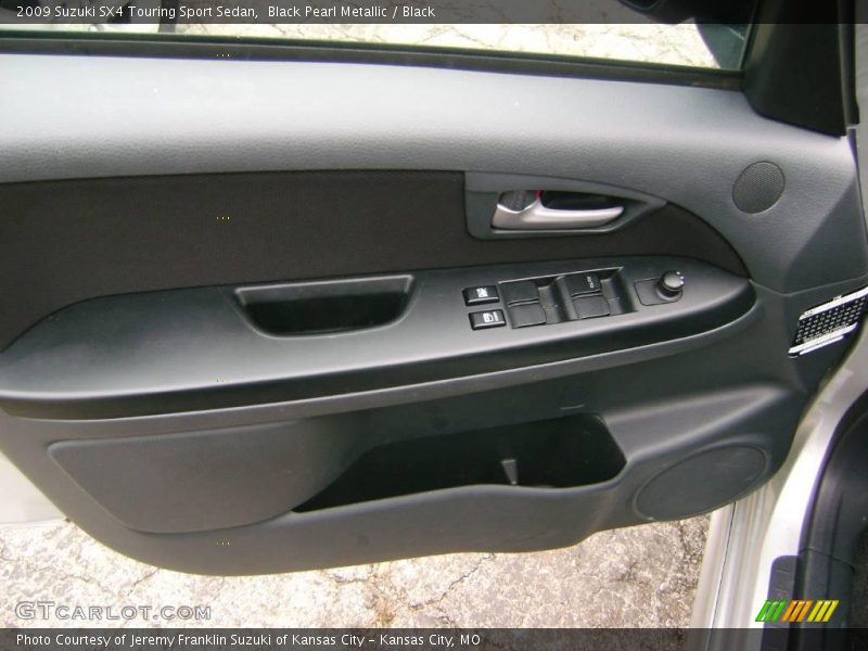 Black Pearl Metallic / Black 2009 Suzuki SX4 Touring Sport Sedan