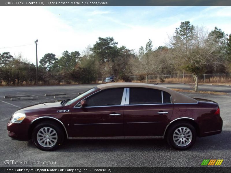 Dark Crimson Metallic / Cocoa/Shale 2007 Buick Lucerne CX