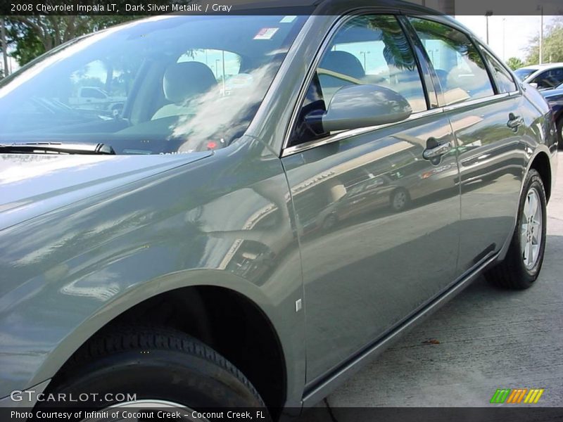 Dark Silver Metallic / Gray 2008 Chevrolet Impala LT