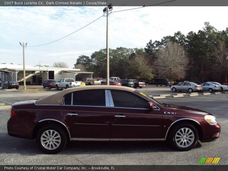 Dark Crimson Metallic / Cocoa/Shale 2007 Buick Lucerne CX