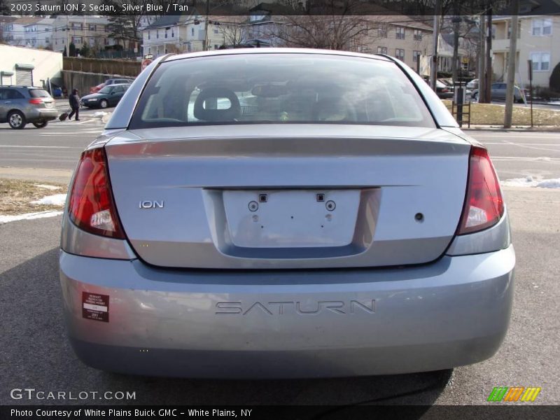 Silver Blue / Tan 2003 Saturn ION 2 Sedan
