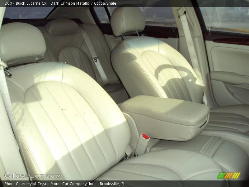 Dark Crimson Metallic / Cocoa/Shale 2007 Buick Lucerne CX