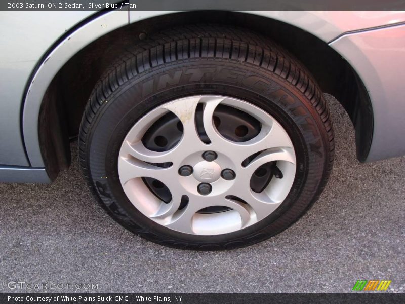 Silver Blue / Tan 2003 Saturn ION 2 Sedan