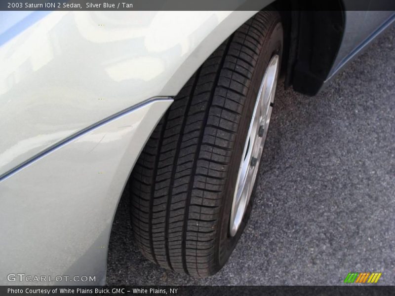 Silver Blue / Tan 2003 Saturn ION 2 Sedan