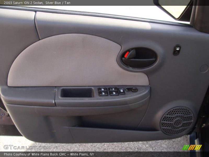 Silver Blue / Tan 2003 Saturn ION 2 Sedan