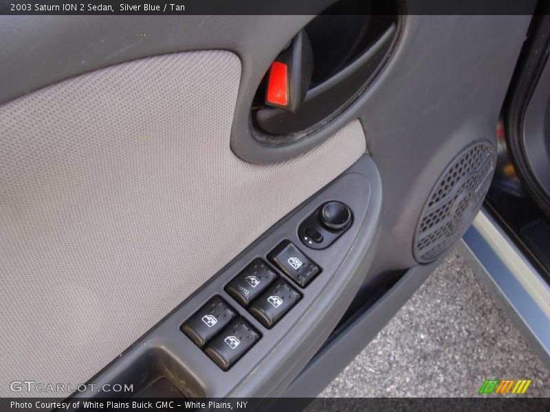 Silver Blue / Tan 2003 Saturn ION 2 Sedan